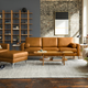 Burrow Nomad Collection in Camel Leather